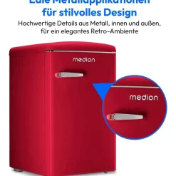Medion MD 37790 Retro-Kühlschrank