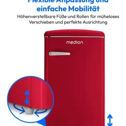 Medion MD 37790 Retro-Kühlschrank