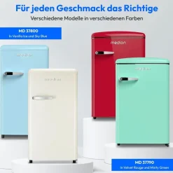 Medion MD 37800 Retro-Kühlschrank