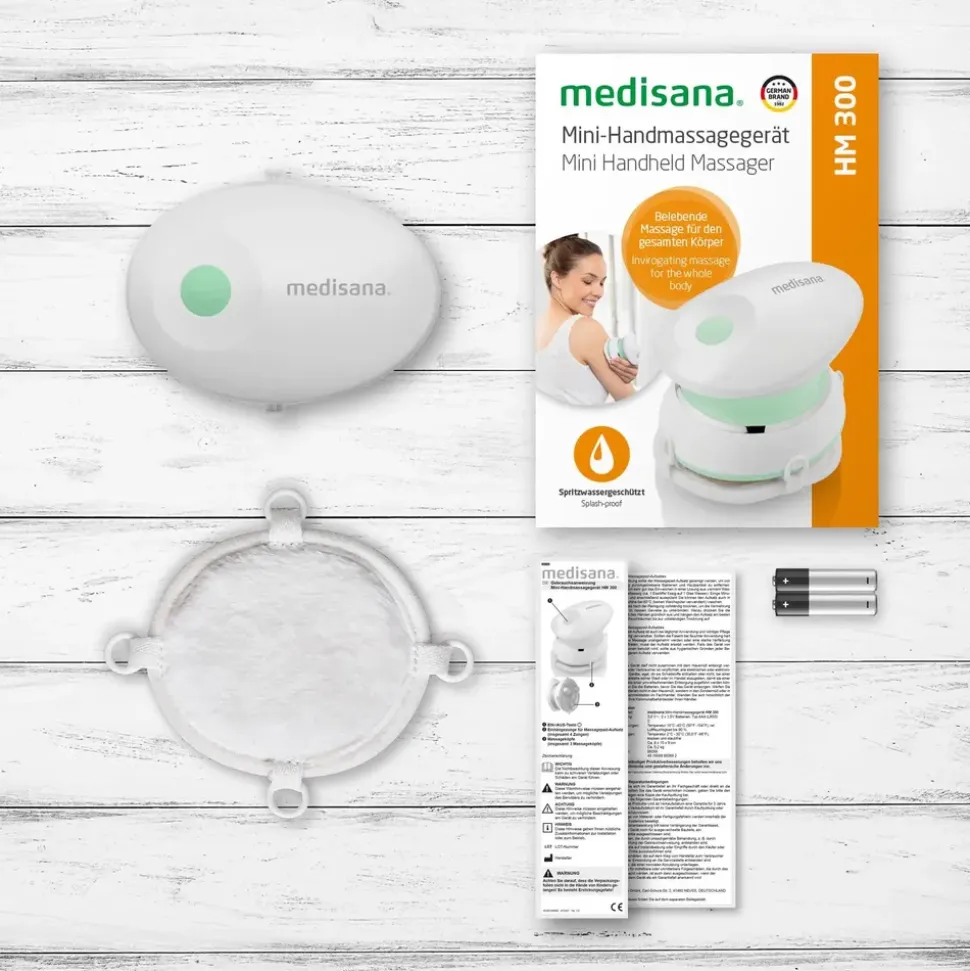 Medisana HM 300 weiß Mini Handmassagegerät