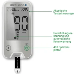Medisana MediTouch 2 connect mmol/l