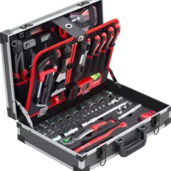 Meister Craft Werkzeugkoffer 131-tlg. Aluminium