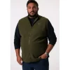 Men Plus by Happy Size Steppweste Grün XXL