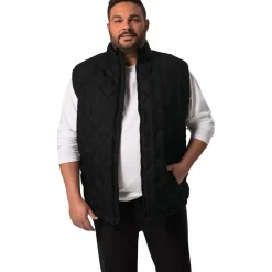Men Plus by Happy Size Steppweste Grau 60