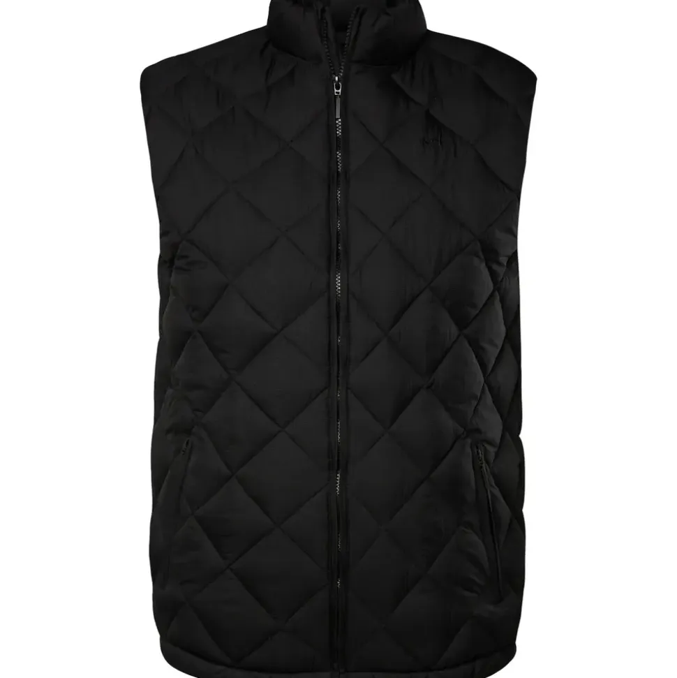 Men Plus by Happy Size Steppweste Schwarz 8XL