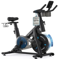 Merach Heimtrainer Fahrrad schwarz