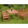 Merxx Santos Set 5-tlg. Tisch 150 x 90 cm natur