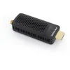 METRONIC 441646 Tuner DVB-T Receiver DVB-T, kompatibel mit DVB-T2 Dongle Stick Compact, HEVC, EPG, 1080i, HDMI, USB 2.0, SOS-Taste