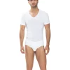 MEY Noblesse V-Shirt weiß (2807-101)