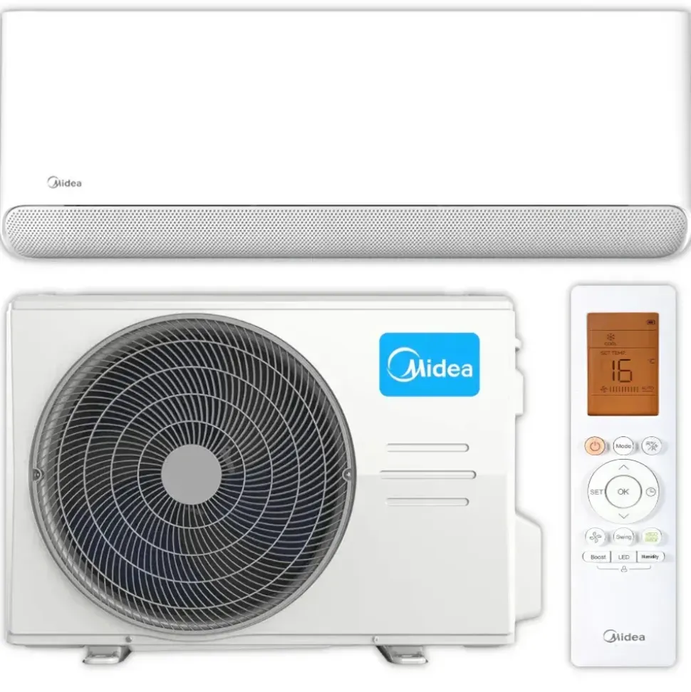 Midea BreezelessE Split-Klimaanlage 2,79 kW MSCB1BU-09HRFN8-ME + MOX103-09HFN8-ME