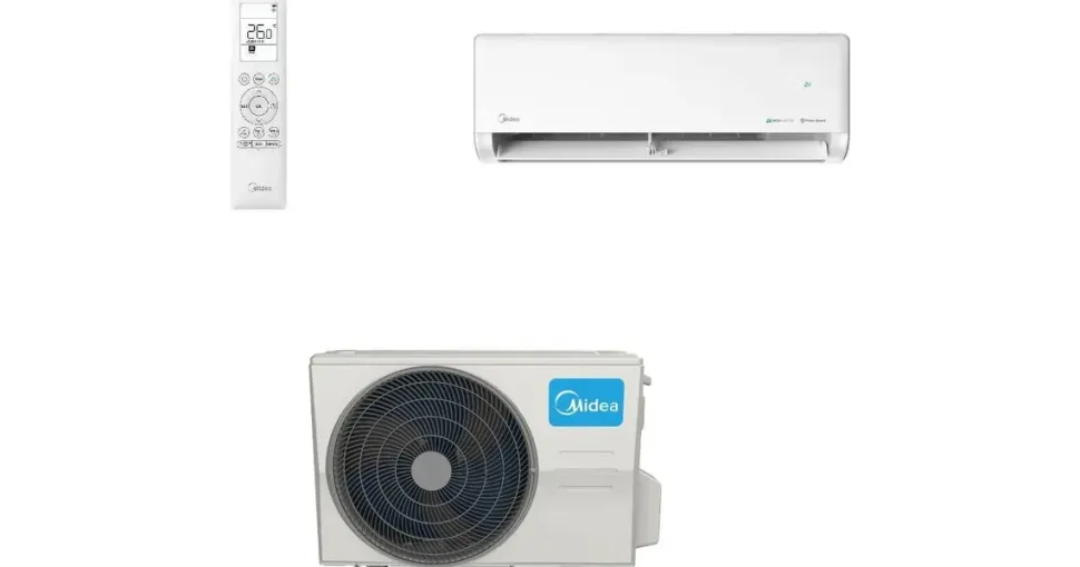 Midea Solstice Klimaanlage Set 3,5 kW Weiß