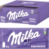 MILKA Alpenmilch Milchschokolade 25 Packungen 90 g