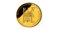 Münzprägestätten Deutschland 1/2 Unze Goldmünze - 100 Euro Quedlinburg 2003