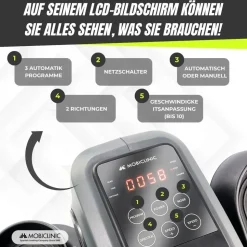 Mobiclinic Mini Ellipsentrainer Grau