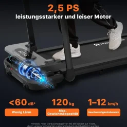mobvoi Klapplaufband Schwarz