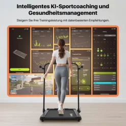 mobvoi Klapplaufband Schwarz