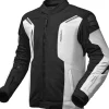 Modeka Khao Air II Motorradjacke Schwarz/Grau L