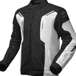 Modeka Khao Air II Motorradjacke Schwarz/Grau L