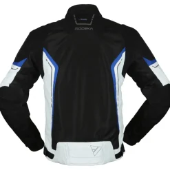 Modeka Khao Air Textiljacke Schwarz/Grau/Gelb L