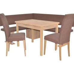 moebel-direkt-online möbel direkt online 4tlg. Eckbankgruppe Schenkelmaß 150x182 cm