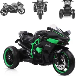 Moni Kinder Elektromotorrad Ninja schwarz (12 V)