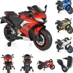 Moni Kinder Elektromotorrad Motocross rot (12 V)