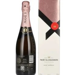 Moët & Chandon  Rosé Impérial Brut 12,5% vol 0,75 in Geschenkbox