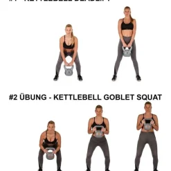 MOVIT Kettlebell PRO Kettlebell 4 kg gelb