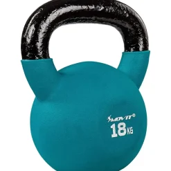 MOVIT Kettlebell PRO Kugelhantel Kettlebell 18 kg blau / schwarz / petrol