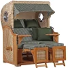 Mr. Deko Düne Teak Bullauge PE shell Dessin 504