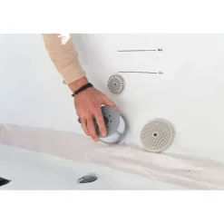 mspa (orpc) Oslo AERO PLUS 180 x 180 x 70 cm Grau