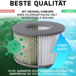MSPA Urban Nest U-NE021 186 x 125 x 68 cm Blau/Grau