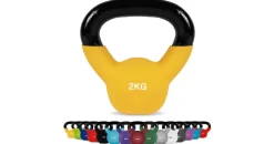 Msports Kettlebell Neopren 20 kg gelb