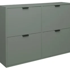 Mäusbacher Schuhkipper 120 x 86 x 25 cm pine green matt / grün