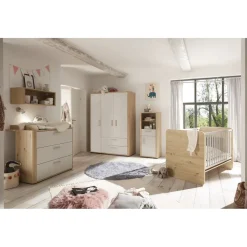 Mäusbacher Wickelkommode Lilly Holzoptik Grau