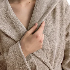 Möve Bademantel Superwuschel cashmere L