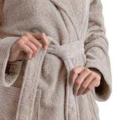 Möve Bademantel Superwuschel cashmere L