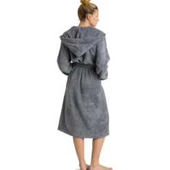 Möve Bademantel Superwuschel stone XL