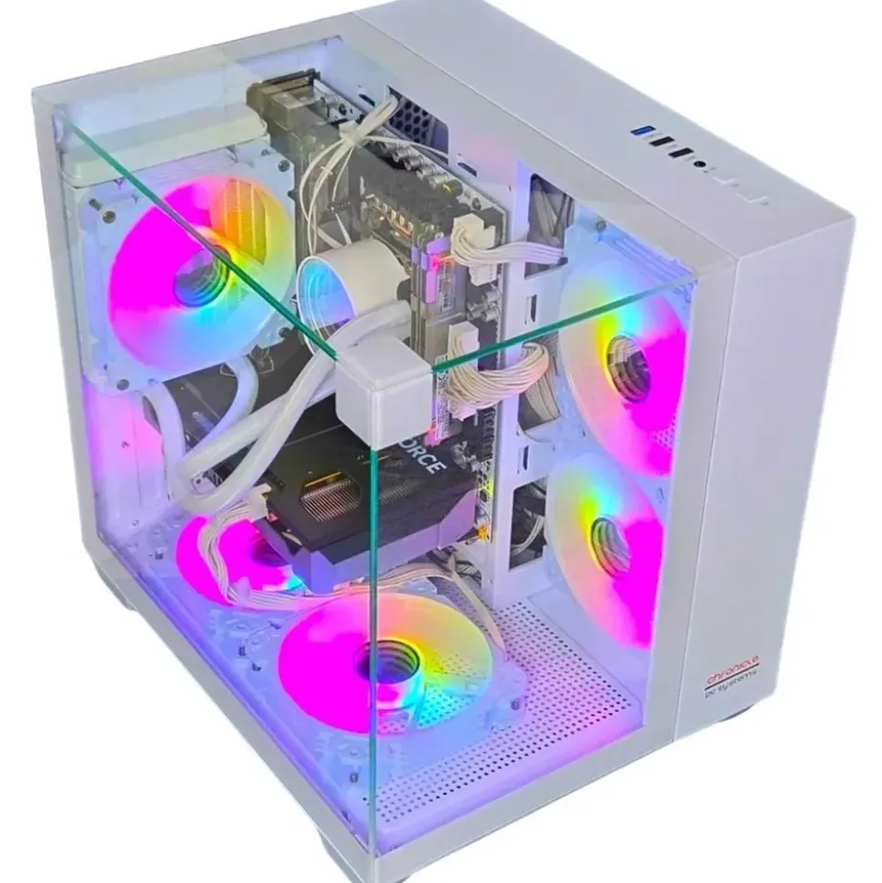 nca the pc store Gaming PC White RTX 5060 64 GB RAM 1 TB SSD