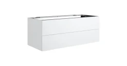 Neoro N50 Unterschrank 2 Auszügen 120 x 47 x 51,3 cm weiß matt