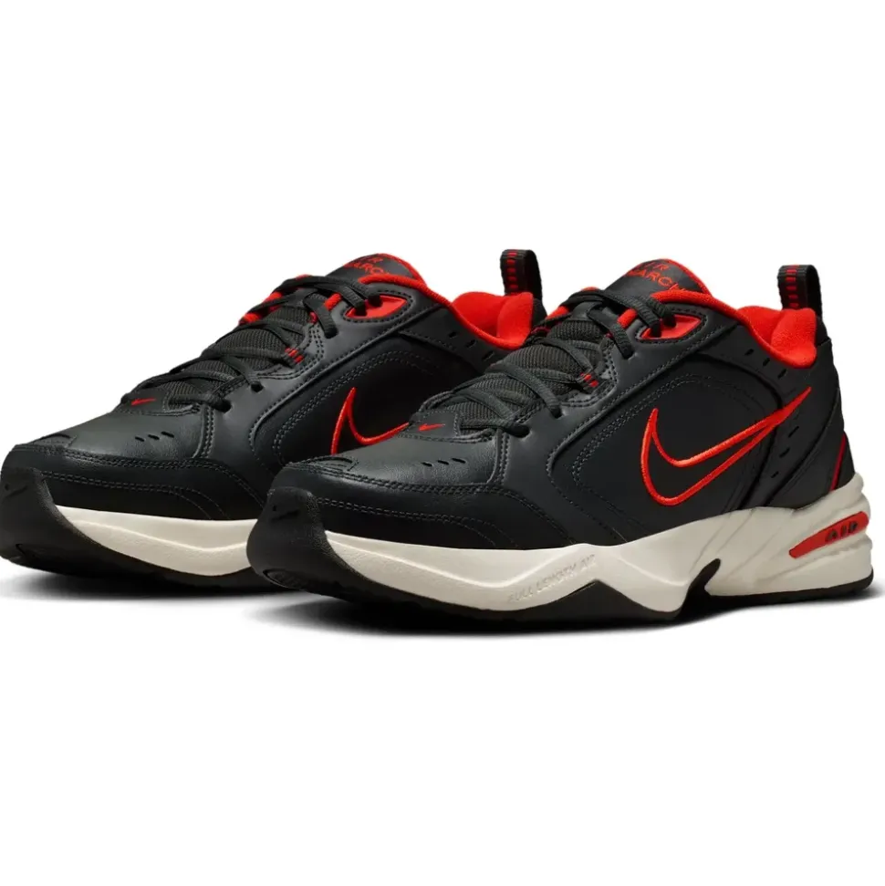 Nike Air Monarch IV Dark Smoke Grey/Black/Picante Red 44,5