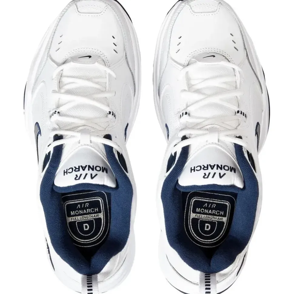 Nike Air Monarch IV White/Metallic Silver 44,5