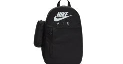 Nike Elemental Kinder-Rucksack Schwarz/Weiß