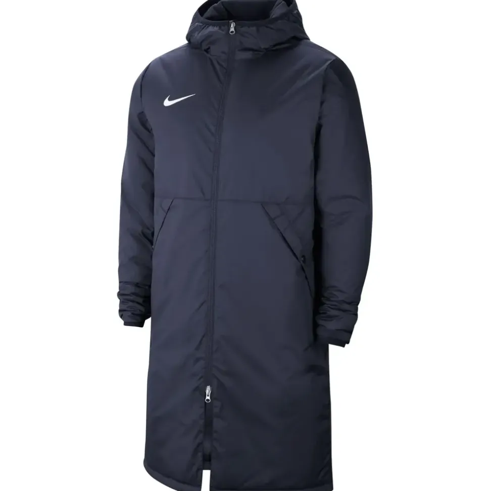 Nike Park 20 lange Winterjacke/Stadionjacke Herren Obsidian/White S