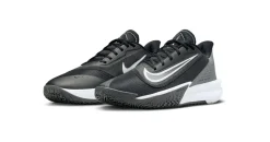 Nike Precision VII Basketballschuhe Herren 005 black/white-iron grey-smoke grey 44.5