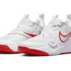 Nike Team Hustle D 11 Basketballschuhe Kinder 102 summit white/track red-white 38.5