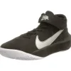 Nike Team Hustle D 10 Black/Metallic Silver-Volt-White 38,5