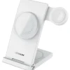 Nillkin 3in1 MagSafe Ladegerät Smartphone Watch TWS, weiß - Weiß