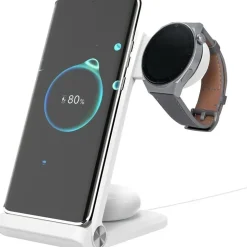 Nillkin 3in1 15W Wireless Ladegerät Smartphone Watch White