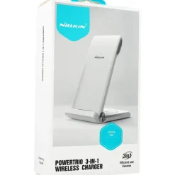Nillkin 3in1 15W Wireless Ladegerät Smartphone Watch White